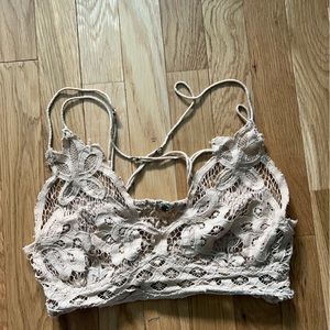 Free People Adella Longline Bralette
